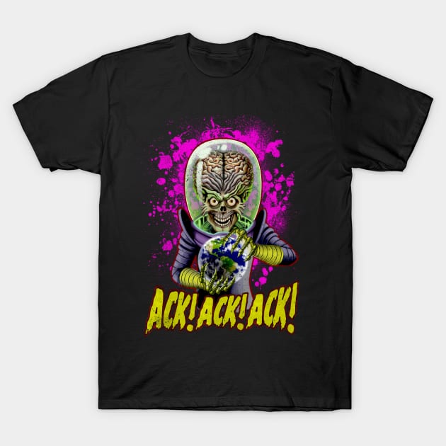 Ack! Ack! Ack! T-Shirt by PickledChild
